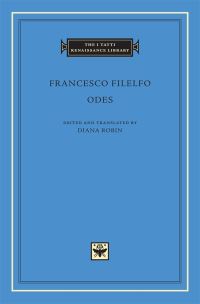 Book Cover for Odes by Francesco Filelfo, Diana Maury Robin