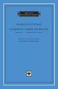 Book Cover for Commentaries on Plato. Volume 2 Parmenides by Marsilio Ficino, Maude Vanhaelen