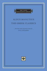 Book Cover for The Greek Classics by Aldo Manuzio