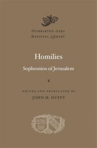 Book Cover for Homilies by Sophronius, Sophronius