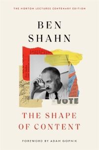 Book Cover for The Shape of Content by Ben Shahn