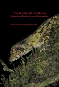 Book Cover for The Anoles of Honduras by James R. McCranie, Gunther Köhler
