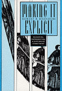 Book Cover for Making It Explicit by Robert Brandom