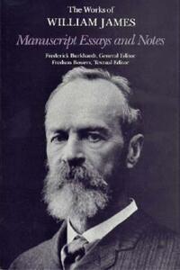 Book Cover for Manuscript Essays and Notes by William James
