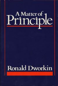 Book Cover for A Matter of Principle by Ronald Dworkin