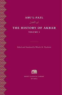 Book Cover for The History of Akbar. Volume 3 by Abu alFazl ibn Mubarak