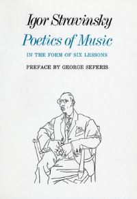 Book Cover for Poetics of Music by Igor Stravinsky