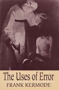 Book Cover for The Uses of Error by Frank Kermode
