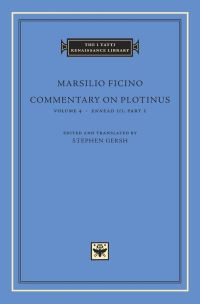 Book Cover for Commentary on Plotinus by Marsilio Ficino, Marsilio Ficino