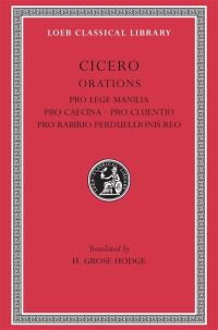 Book Cover for Pro Lege Manilia. Pro Caecina. Pro Cluentio. Pro Rabirio Perduellionis Reo by Cicero