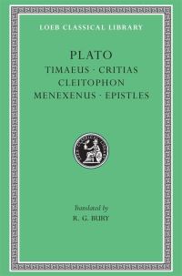 Book Cover for Timaeus by Plato, Robert Gregg Bury