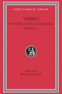 Book Cover for On the Latin Language, Volume I by Varro