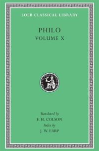 Book Cover for Philo. Volume X The Embassy to Gaius by Philo