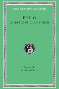 Book Cover for Philo. Questions on Genesis by Philo
