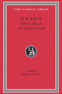 Book Cover for Rhetorica Ad Herennium by Cicero