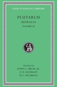 Book Cover for Moralia, Volume IX by Plutarch
