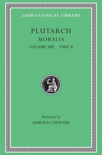 Book Cover for Plutarch's 'Moralia'. 13. Part 2 by Plutarch, Harold Cherniss