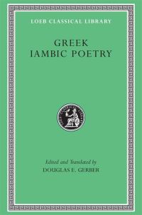 Book Cover for Greek Iambic Poetry by Douglas E Gerber