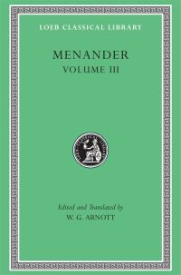 Book Cover for Menander. Vol.3 by Menander, W Geoffrey Arnott