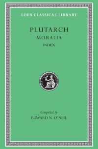 Book Cover for Plutarch Moralia by Edward N ONeil, Plutarch