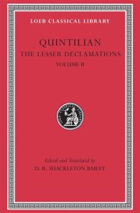 Book Cover for The Lesser Declamations by Quintilian