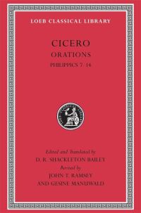 Book Cover for Cicero. Philippics 7-14 by Marcus Tullius Cicero, D R Shackleton Bailey, J T Ramsey, Gesine Manuwald