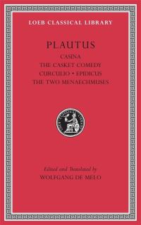 Book Cover for Casina by Titus Maccius Plautus, Wolfgang David Cirilo de Melo