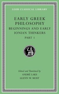 Book Cover for Early Greek Philosophy, Volume II by André Laks, Glenn W Most