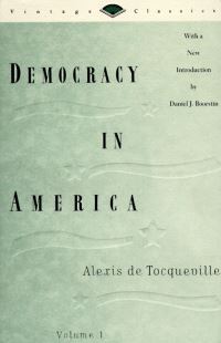 Book Cover for Democracy in America by Alexis de Tocqueville, Henry Reeve, Francis Bowen, Phillips Bradley, Daniel J Boorstin, Daniel J Boorstin Collection Library of Congress