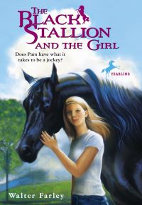 Book Cover for The Black Stallion and the Girl by Walter Farley