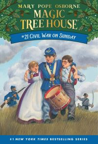 Book Cover for Civil War on Sunday by Mary Pope Osborne, Sal Murdocca