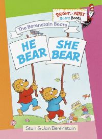 Book Cover for He Bear, She Bear by Stan Berenstain, Jan Berenstain