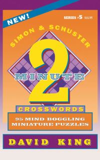 Book Cover for Simon & Schuster Two-Minute Crosswords, Volume 5 by David King