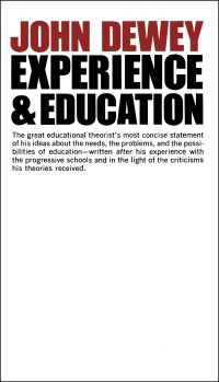 Book Cover for Experience and Education by John Dewey