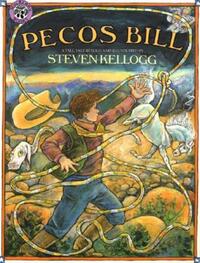 Book Cover for Pecos Bill by Steven Kellogg