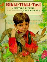Book Cover for Rikki-Tikki-Tavi by Jerry Pinkney, Rudyard Kipling