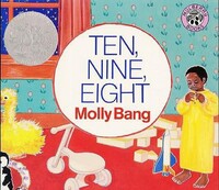 Book Cover for Ten, Nine, Eight Board Book by Molly Bang
