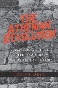 Book Cover for The Athenian Revolution by Josiah Ober