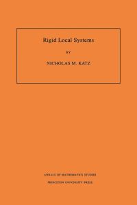 Book Cover for Rigid Local Systems by Nicholas M. Katz