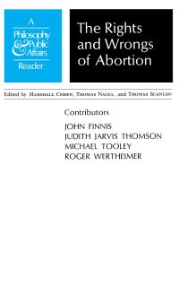 Book Cover for Rights and Wrongs of Abortion by Marshall Cohen