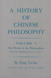 Book Cover for A History of Chinese Philosophy by Youlan Feng, Derk Bodde