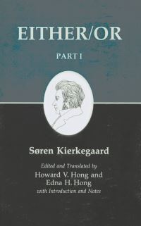 Book Cover for Either/Or, Part I by Søren Kierkegaard