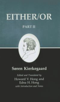 Book Cover for Either/Or, Part II by Søren Kierkegaard