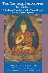 Book Cover for The Central Philosophy of Tibet by Tsonkhapa Blobzangragspa, Robert A F Thurman