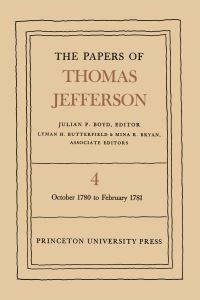Book Cover for The Papers of Thomas Jefferson, Volume 4 by Thomas Jefferson