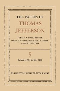 Book Cover for The Papers of Thomas Jefferson, Volume 5 by Thomas Jefferson