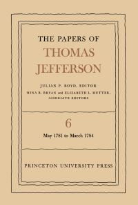 Book Cover for The Papers of Thomas Jefferson, Volume 6 by Thomas Jefferson