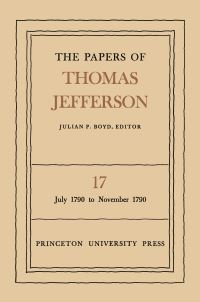 Book Cover for The Papers of Thomas Jefferson, Volume 17 by Thomas Jefferson