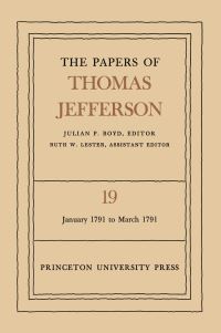 Book Cover for The Papers of Thomas Jefferson, Volume 19 by Thomas Jefferson