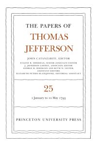 Book Cover for The Papers of Thomas Jefferson, Volume 25 by Thomas Jefferson